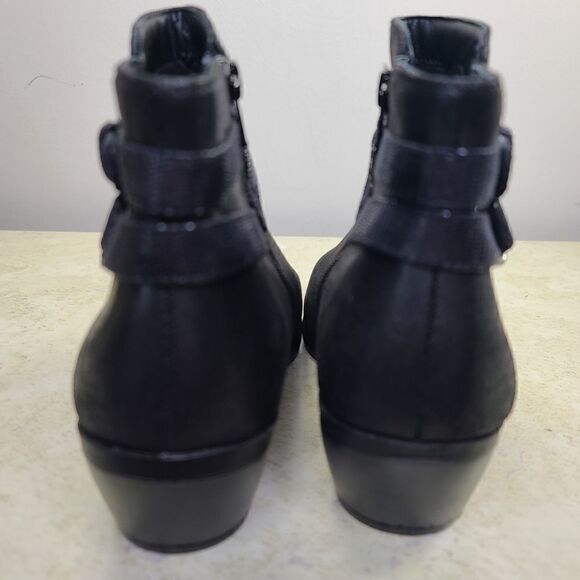 Kim Roger's Black Ankle Boot 8.5 - Picture 7 of 9